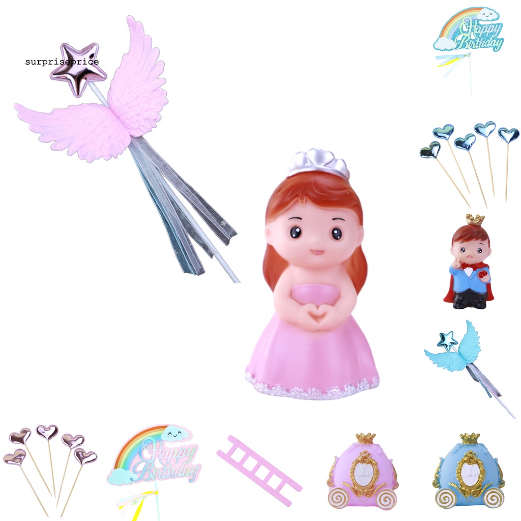 1 Bộ Que Tăm Bằng Silicone Cấp Thực Phẩm Dùng Trang Trí Bánh Kem