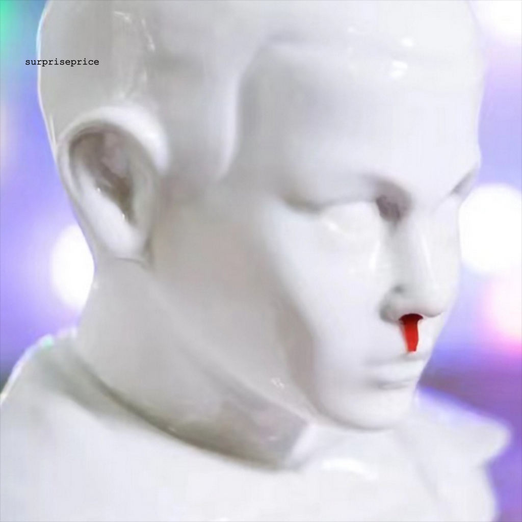 Giá Đỡ Nến Hình Đầu Người Màu Trắng Phong Cách Vintage Trang Trí Halloween