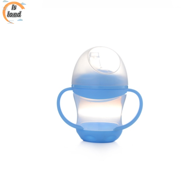 [IS] Cốc Hình Mỏ Vịt Cách Nhiệt Chống Bỏng Chống Rơi Có Tay Cầm Có Nắp Đậy Dành Cho Trẻ Em