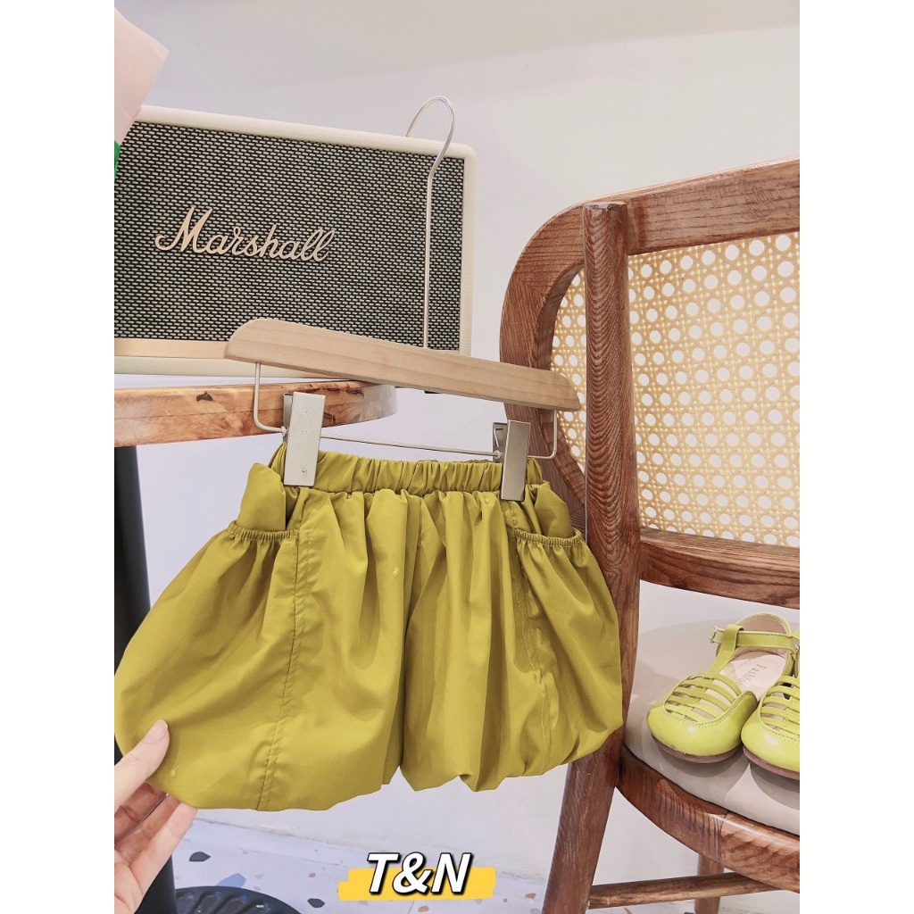 Bộ Áo Ren Tay Bay + Quần Bí Ngô Dễ Thương Thời Trang Mùa Hè Phong Cách Hàn Quốc Cho Bé Gái