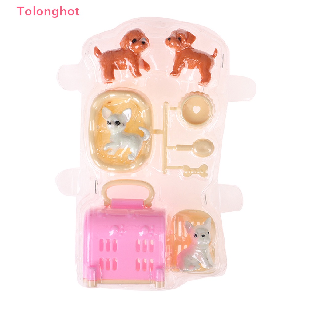 Mô Hình Nhà Thú Cưng Xinh Xắn Trang Trí Nhà Búp Bê