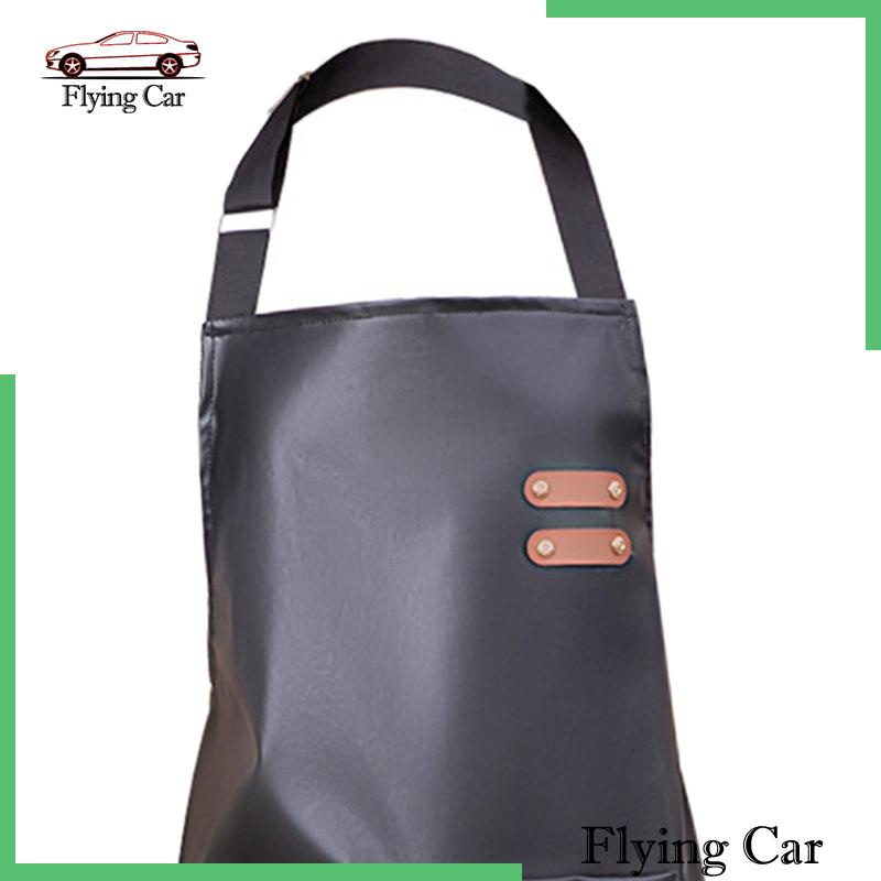 Tạp Dề Nấu Ăn Có Túi Lớn Chống Nước DIY Cho Nữ [Lzdjfmy2]