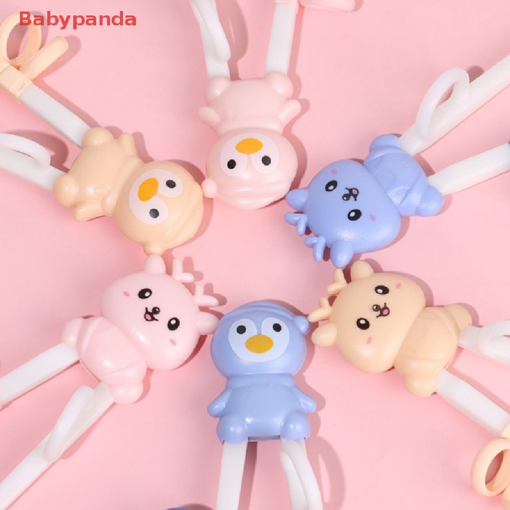 1 Cặp Đũa Tập Ăn Họa Tiết Hoạt Hình Dễ Thương Dành Cho Bé