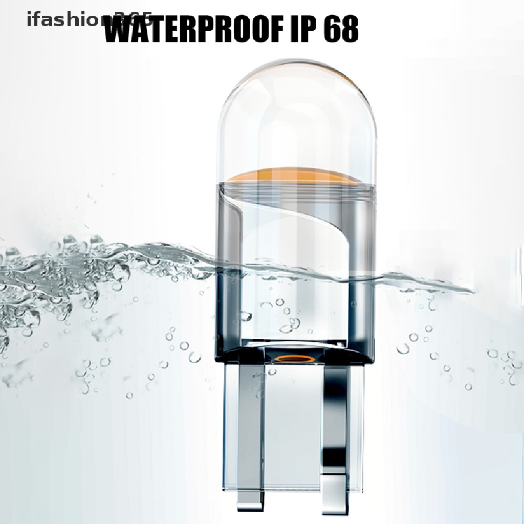 Đèn Led COB W5W T10 6000K Ánh Sáng Trắng Tự Động Gắn Biển Số Xe Hơi Thời Trang ifashion365