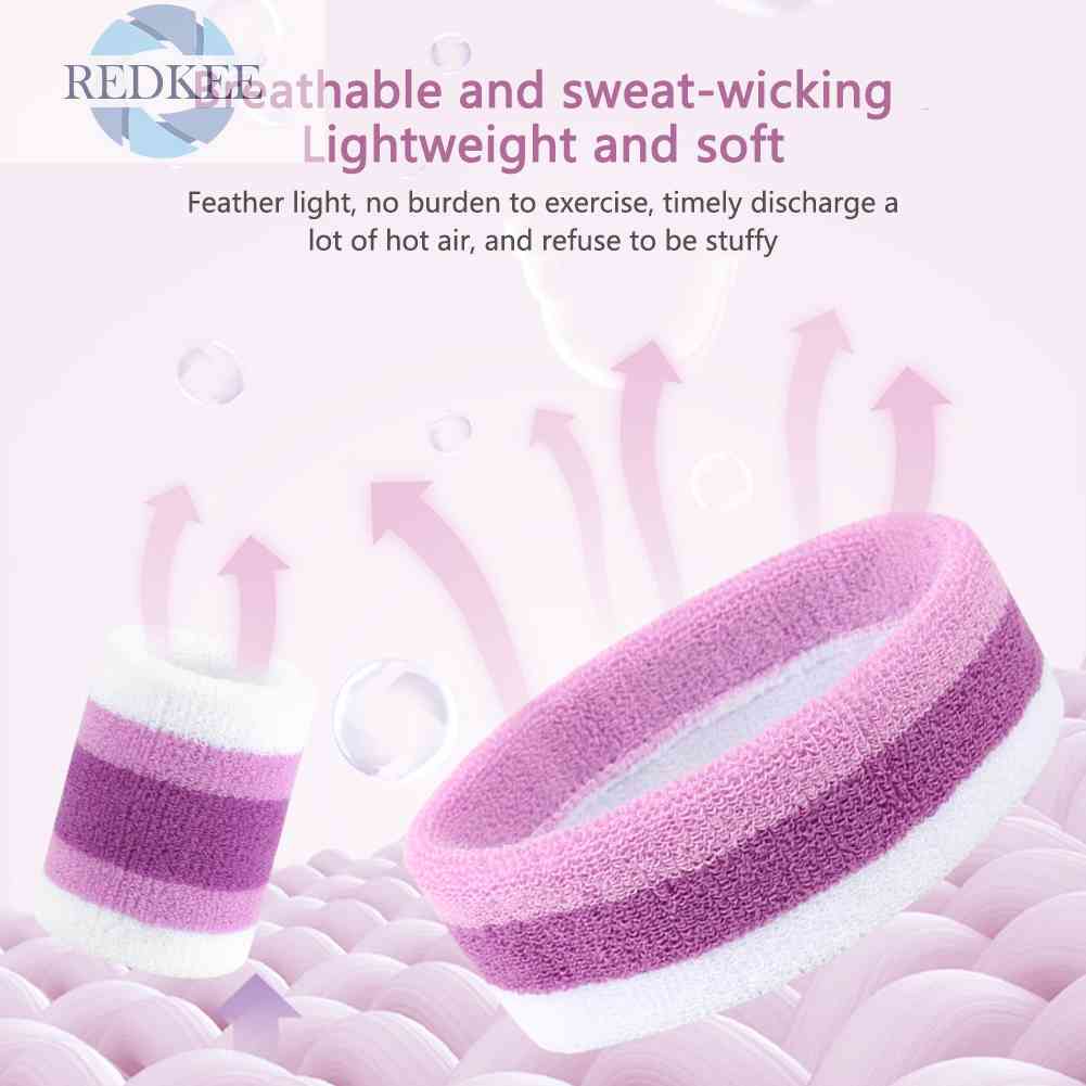 Set 3 Băng Đô Cài Tóc Chống Trượt Nhiều Màu Sắc