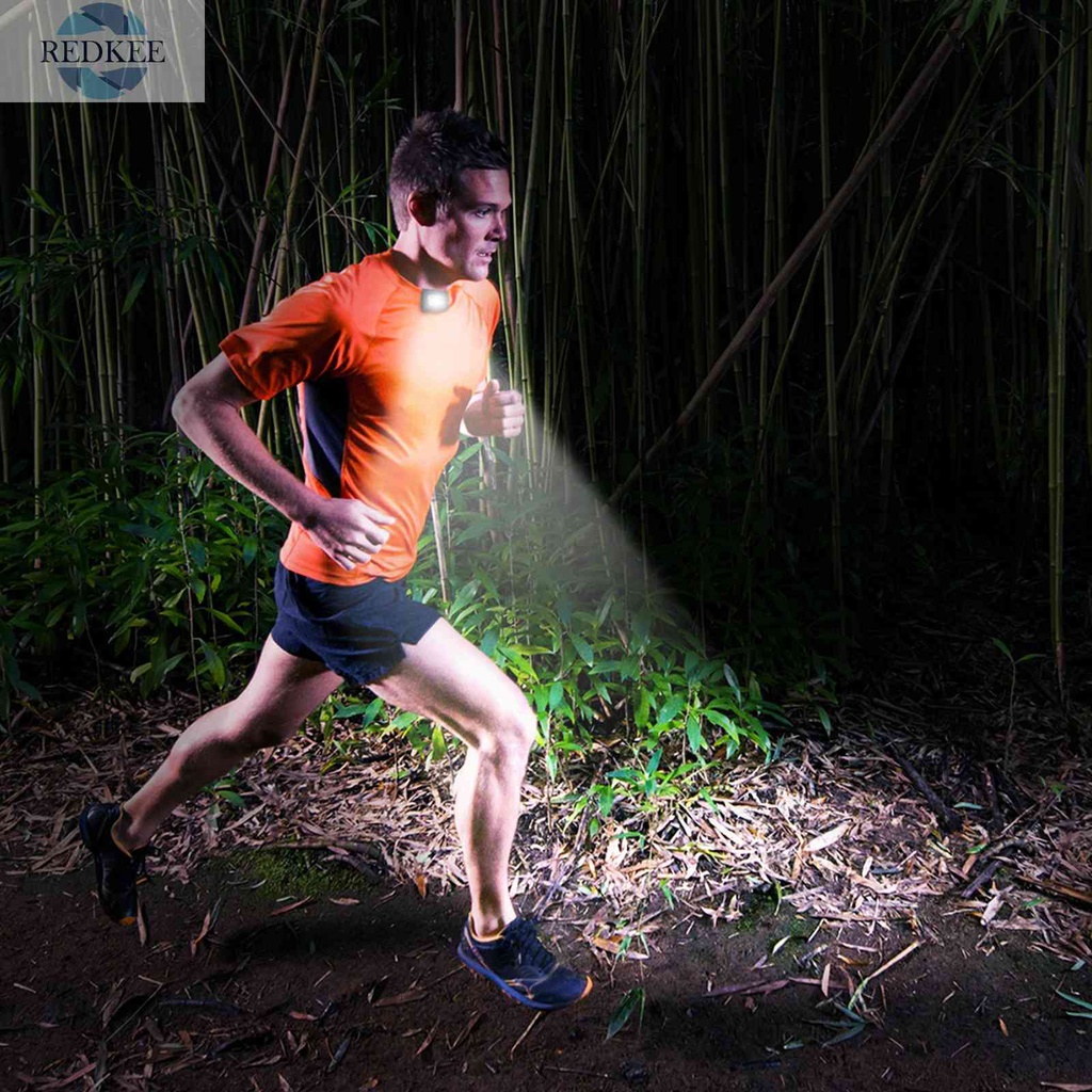 Đèn Pin Đeo Vai IPX4 Chống Nước 4 Chế Độ