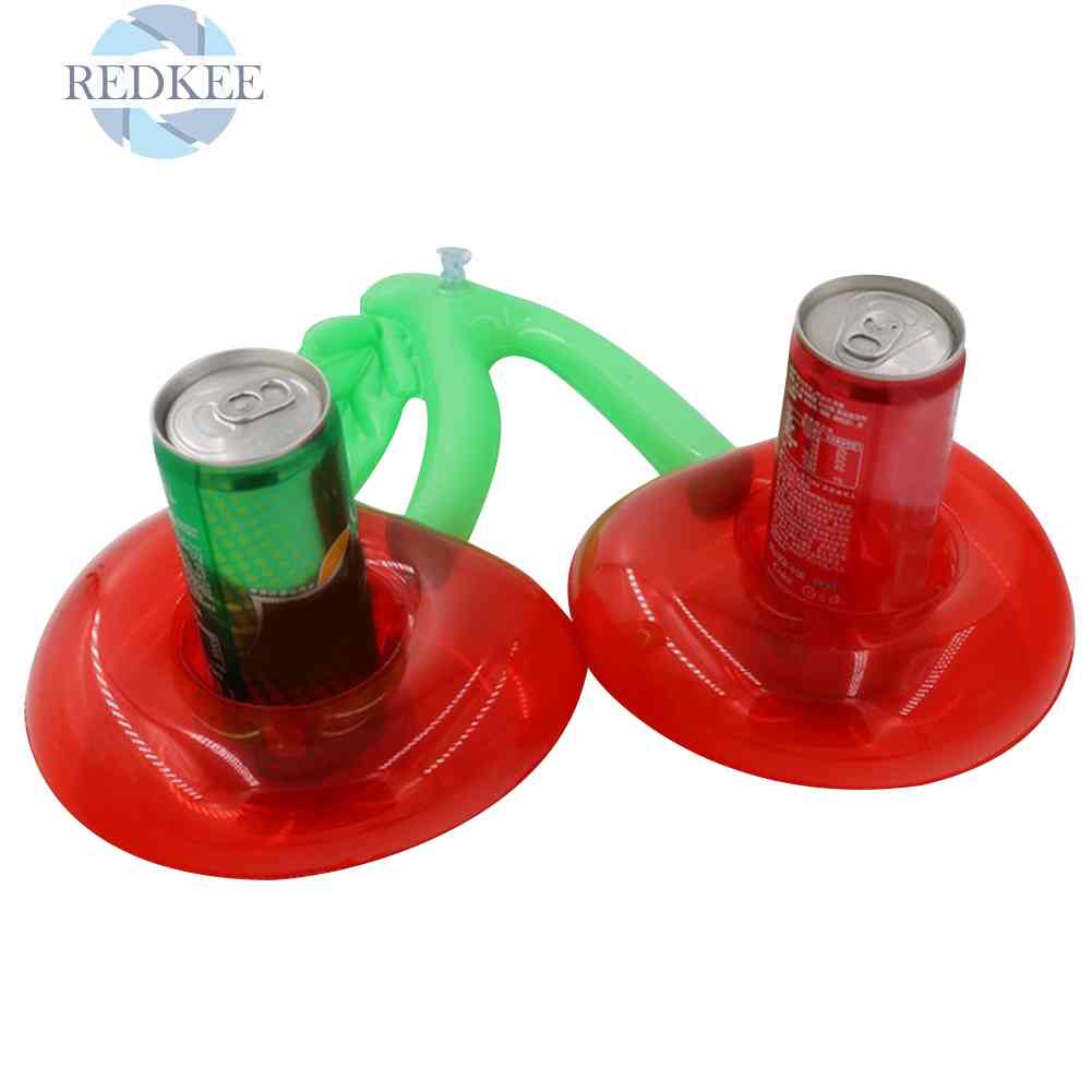 Giá Đỡ Cốc Uống Cocktail Hình Quả Cherry Nổi Trên Mặt Nước Bể bơi