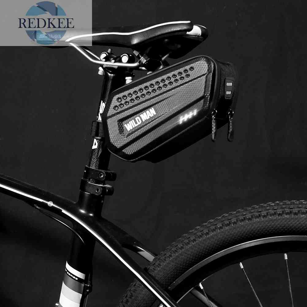 Túi Cứng Phản Quang Gắn Yên Sau Xe Đạp Tiện Dụng