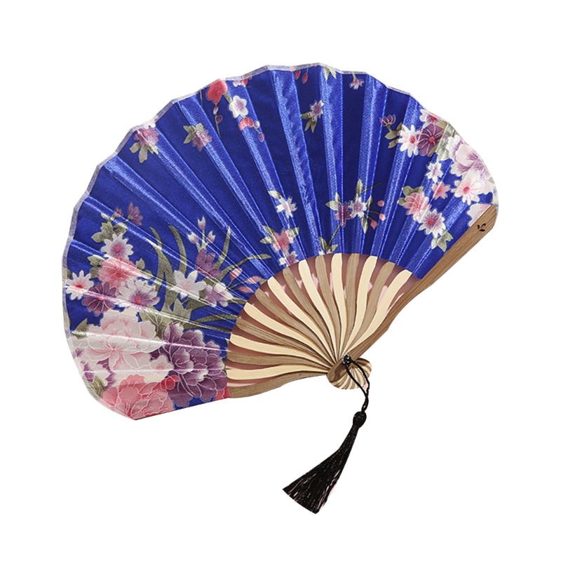 Quạt Xếp Hình Vỏ Sò Phong Cách Vintage Nhật Bản