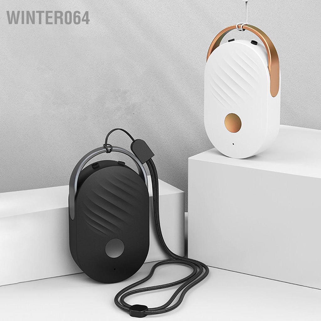 Vòng Cổ Lọc Không Khí Ion Âm Mini Có Thể Sạc Lại Cho Phòng Ngủ / Xe Hơi