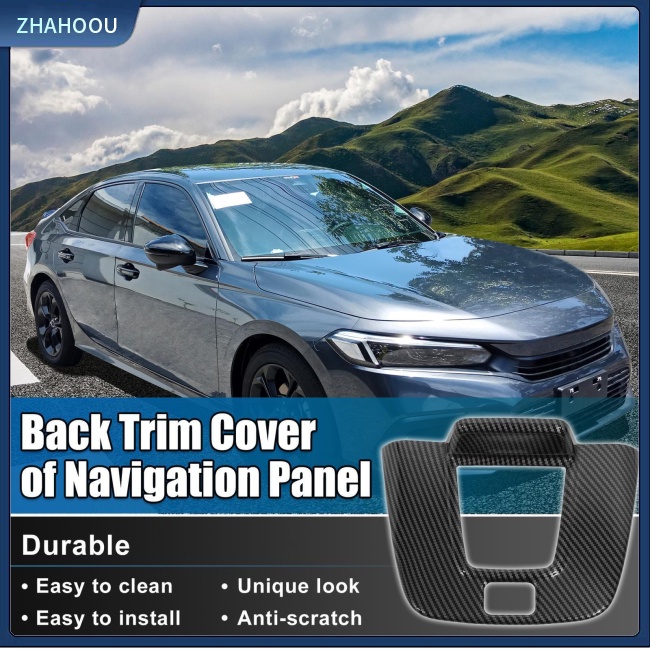 ☃Nhà Cửa☃ Khung Trang Trí Bảng Điều Khiển Trung Tâm Dành Cho Xe Hơi Honda 11th Civic 22