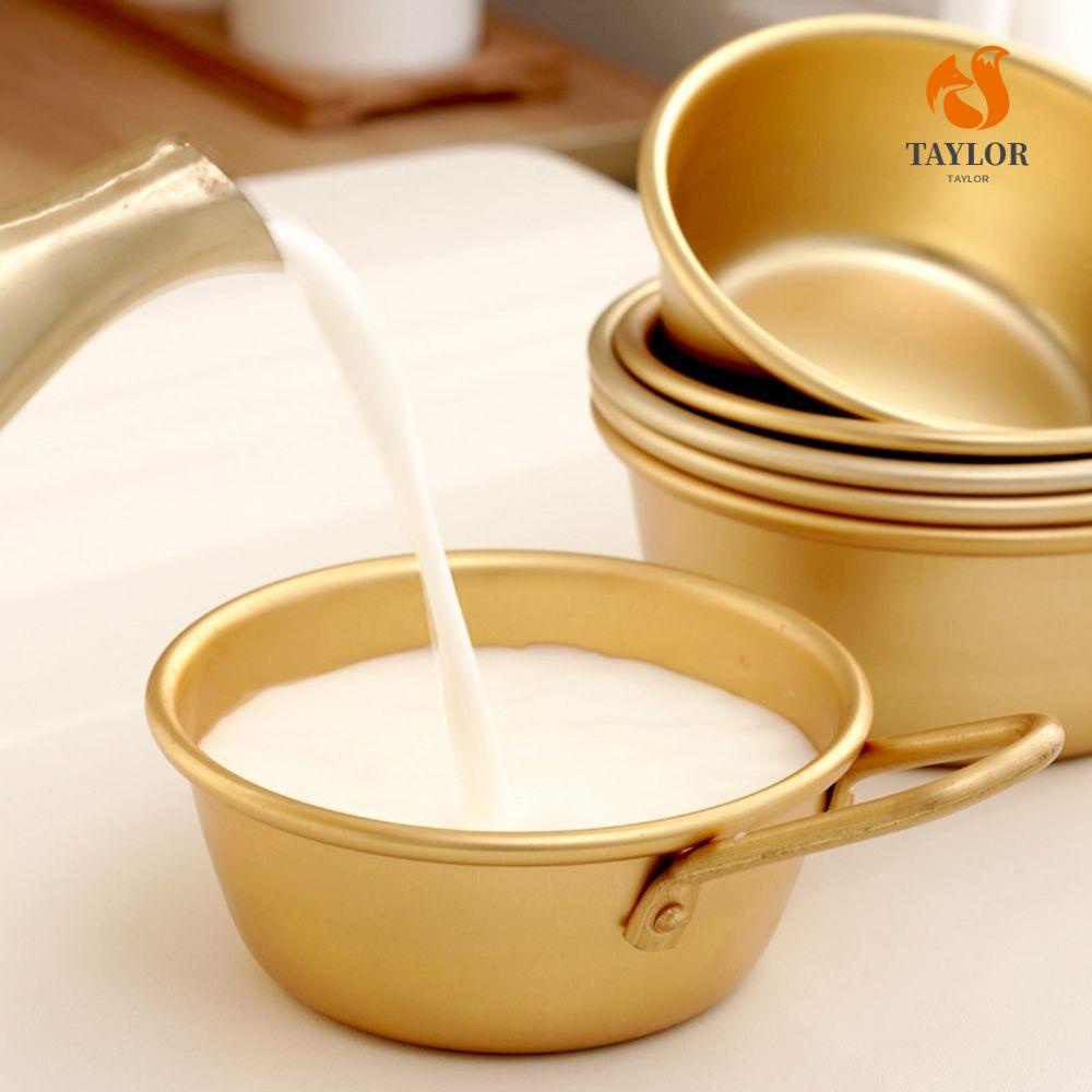 Tô đựng thức ăn tráng miệng hình tròn bằng nhôm truyền thống Hàn Quốc TAYLOR1