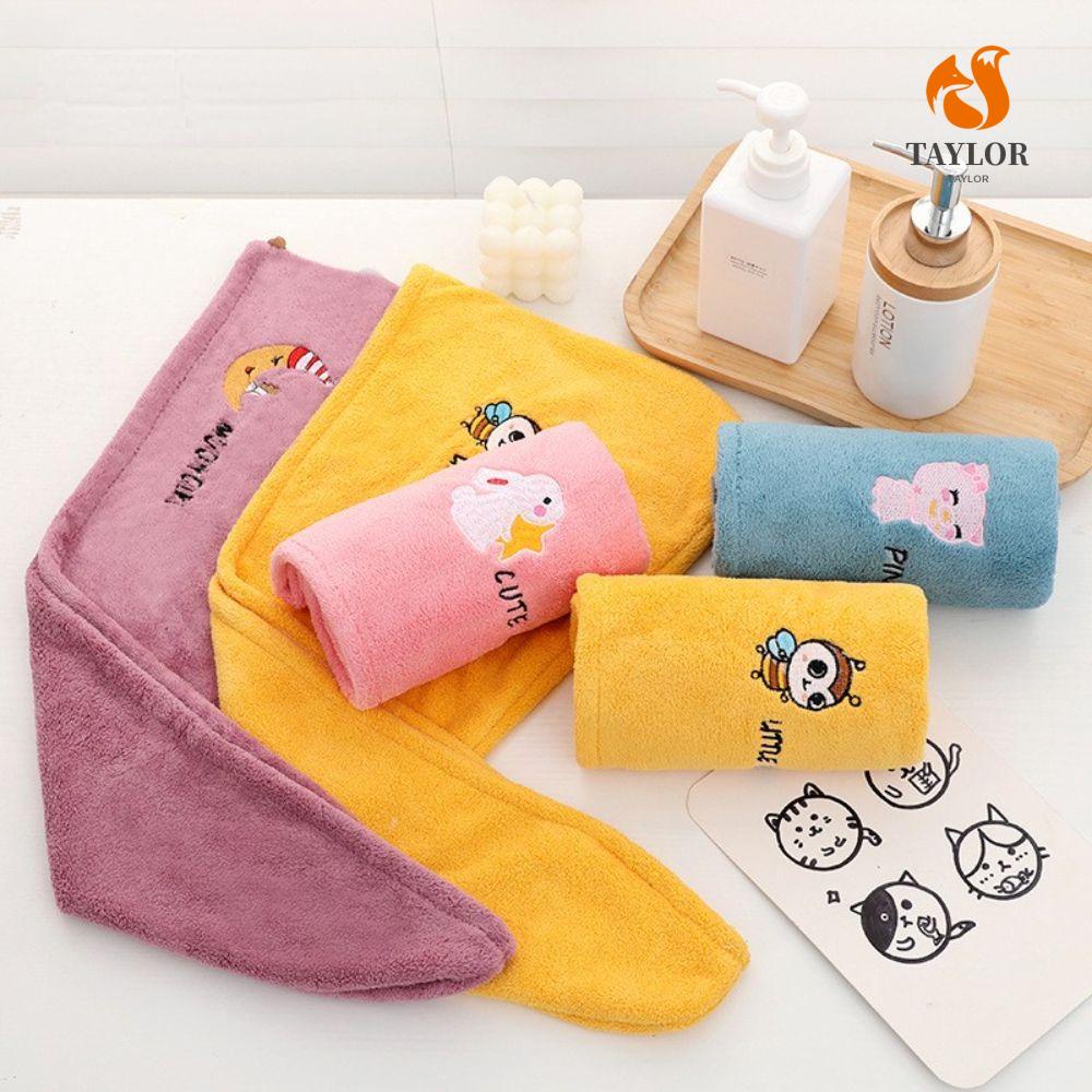 Mũ Trùm Tóc Nhanh Khô Thấm Hút Tốt TAYLOR1 Tiện Dụng Cho Phòng Tắm