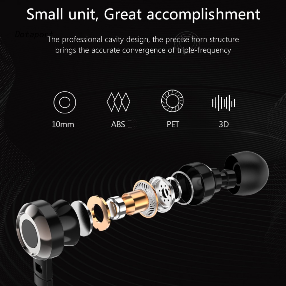 Tai Nghe Nhét Tai KDDT- P5 Jack 3.5mm Bass Trầm Có Micro Chuyên Dụng Cho Điện Thoại