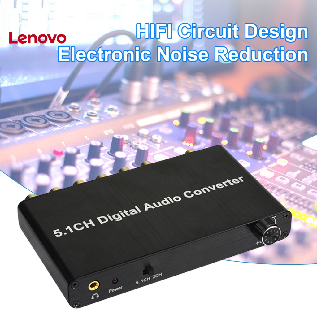 Bộ Giải Mã Tín Hiệu Âm Thanh Nhanh DTS-Ding Spdif 5.1CH Cho TV