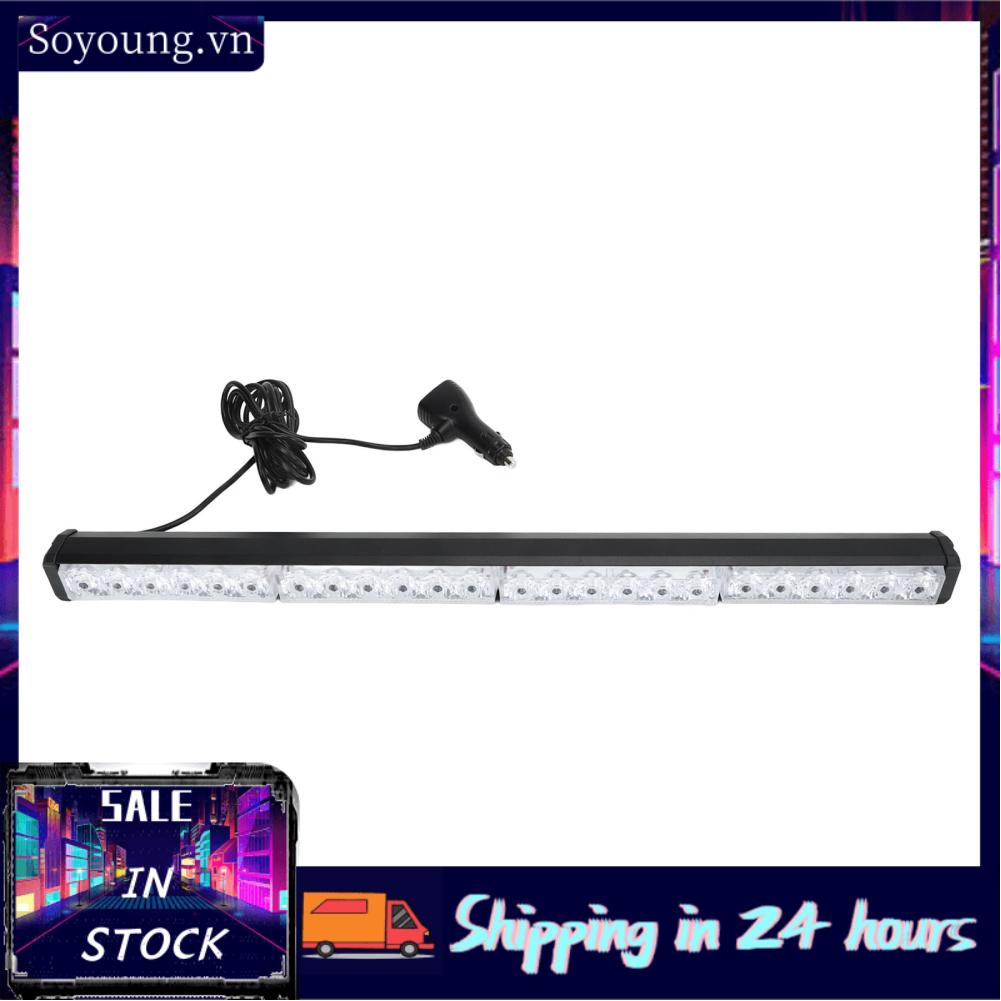 Soyoung Emergency Light Bar Strobe Warning Lamp 13 Flash Patterns High Brightness Universal IP67 Waterproof for Tractor Truck