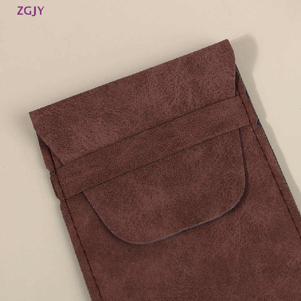 Bóp Viết Da PU Mini Phong Cách Vintage Cho Học Sinh Mới