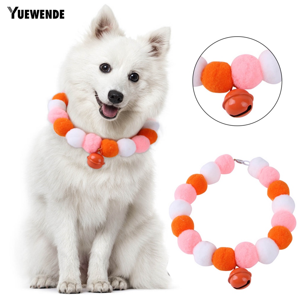 Vòng Cổ Gắn Bóng Lông Có Thể Điều Chỉnh Cho Thú Cưng