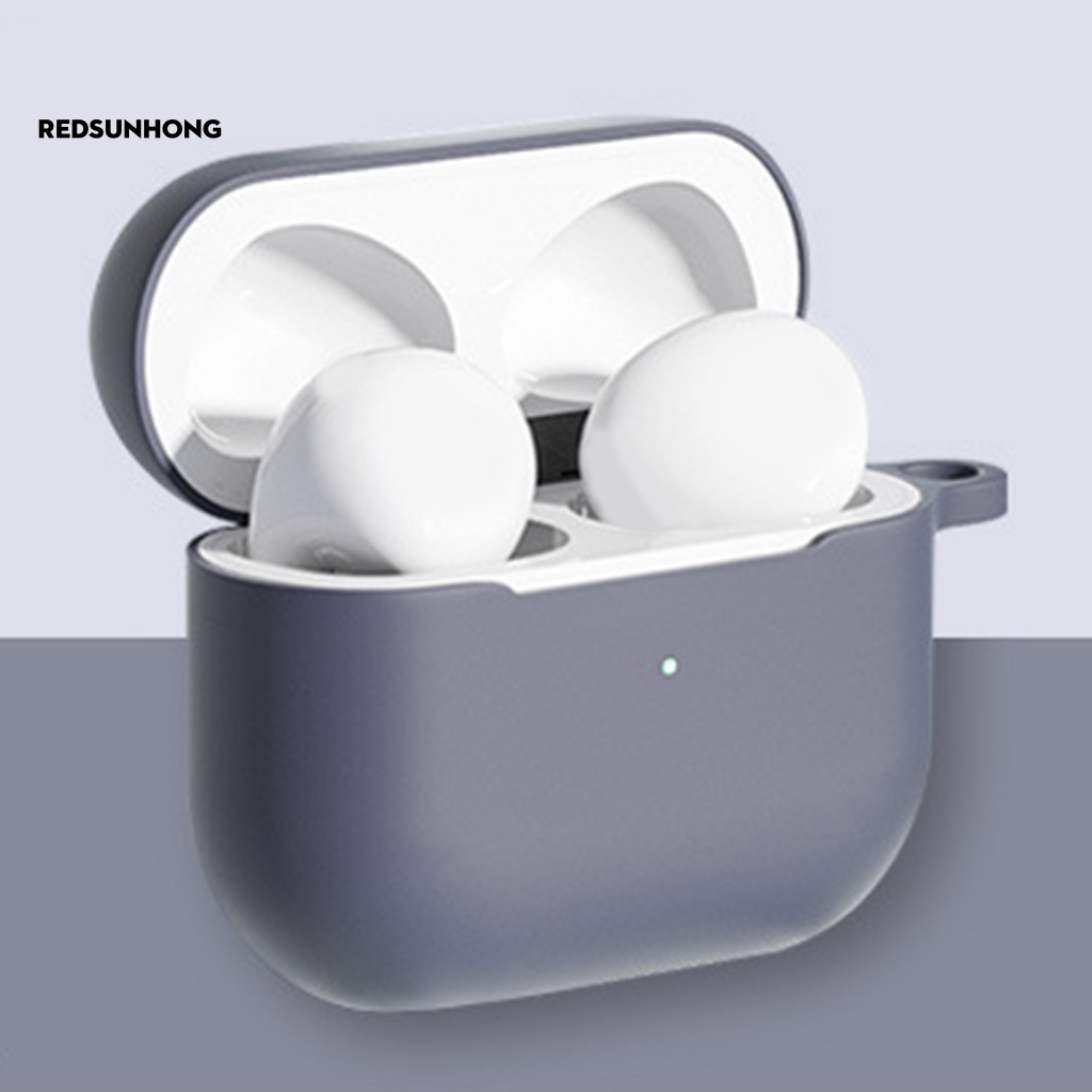 Rh.b 1 Set Vỏ Bảo Vệ Hộp Sạc Tai Nghe Airpods 3 Chống Rơi Chống Mài Mòn Có Móc Treo