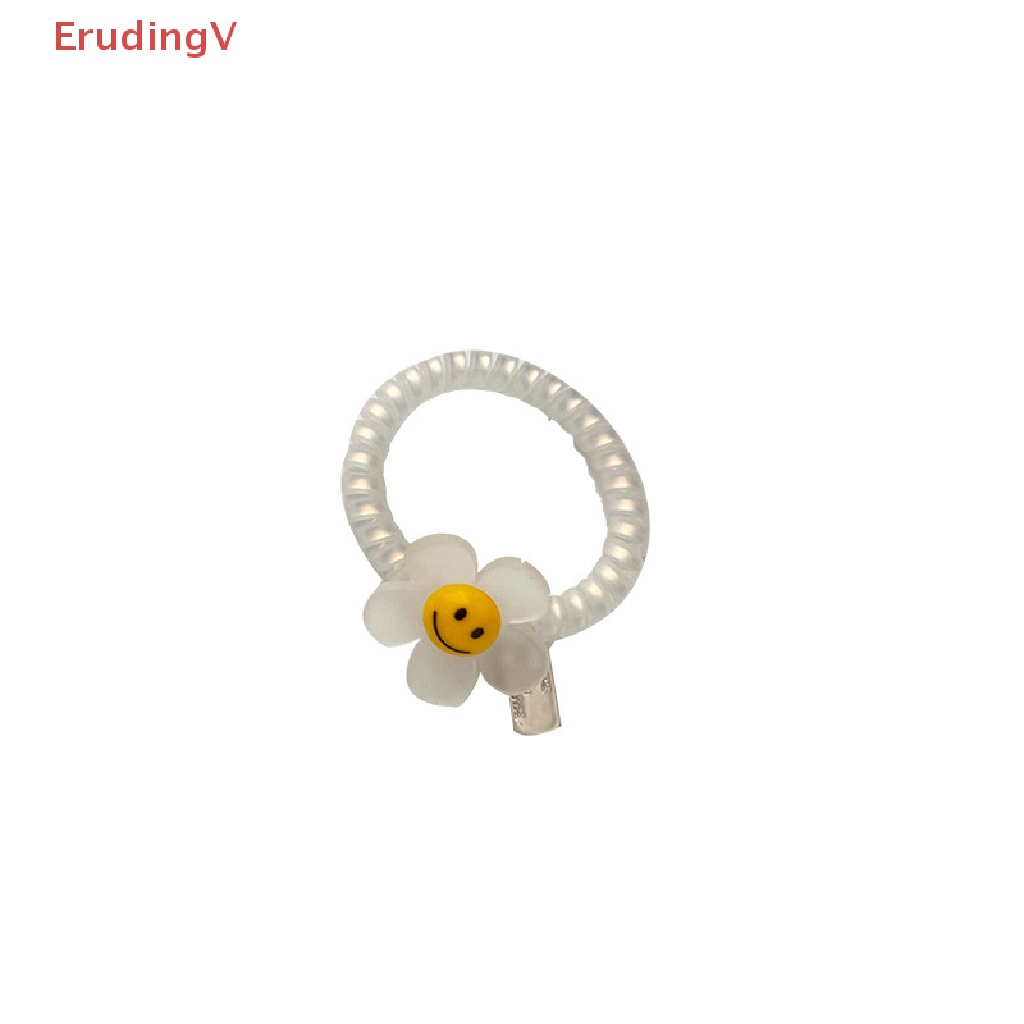 [ErudingV] 1 Dây Cột Tóc Hình Mặt Cười Phong Cách Hàn Quốc Thời Trang [Mới]