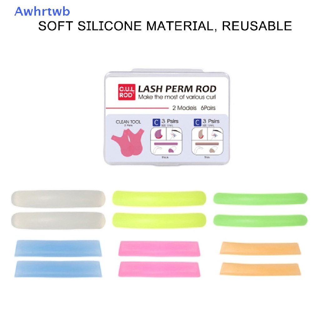 Dụng Cụ Đệm Silicone Hỗ Trợ Uốn Mi Tiện Lợi Mới