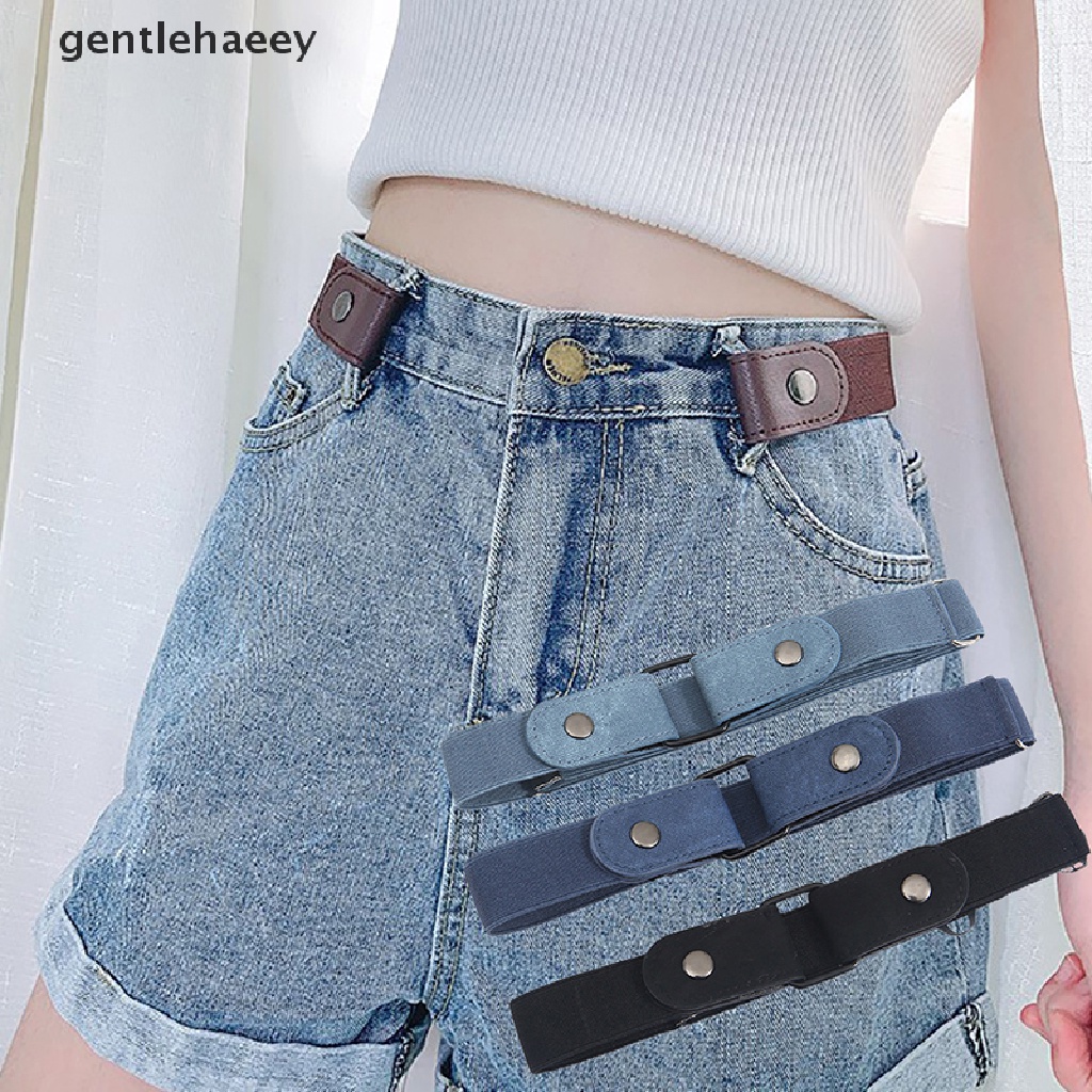 Thắt Lưng Không Khóa Co Giãn Thời Trang Cho Nam Nữ