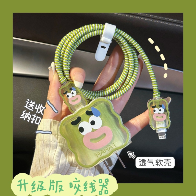 Vỏ Bảo Vệ Hộp Sạc Tai Nghe Apple Chính Hãng Màu Xanh Lá Cây