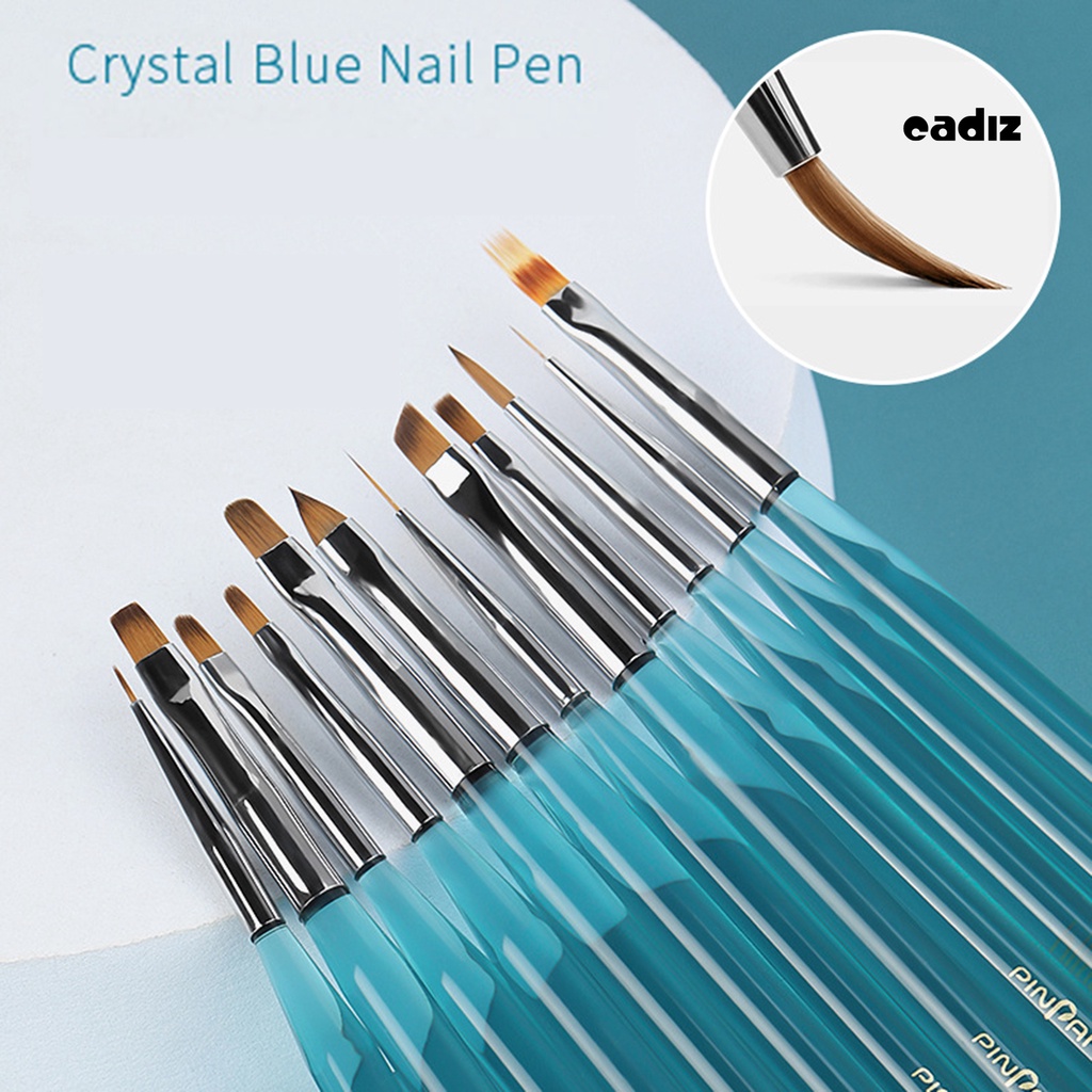 Cọ Vẽ Trang Trí Móng Tay Nghệ Thuật Bằng Sợi Nylon Không Dính Mềm Mại