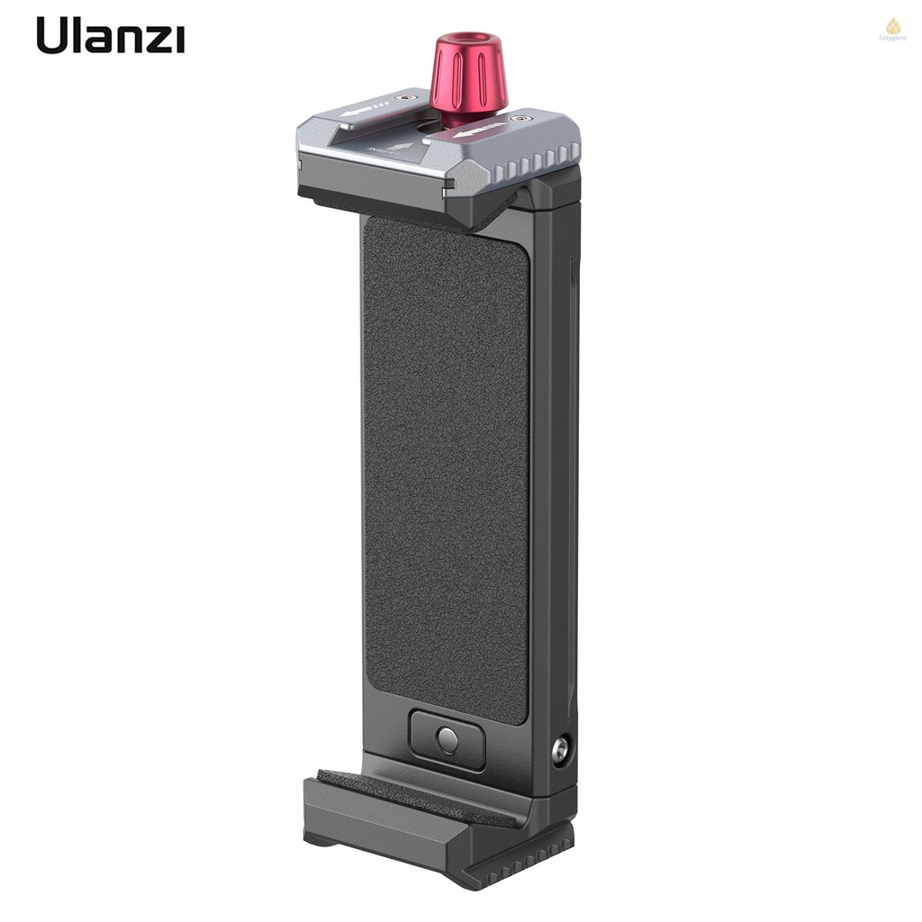 Kẹp Kim Loại Gắn Điện Thoại / Máy Tính Bảng Ulanzi U-PAD III 10cm - 23cm / 3.93in-9in Có Thể Điều Chỉnh Độ Rộng Kèm Giá Đỡ Điện Thoại iPhone