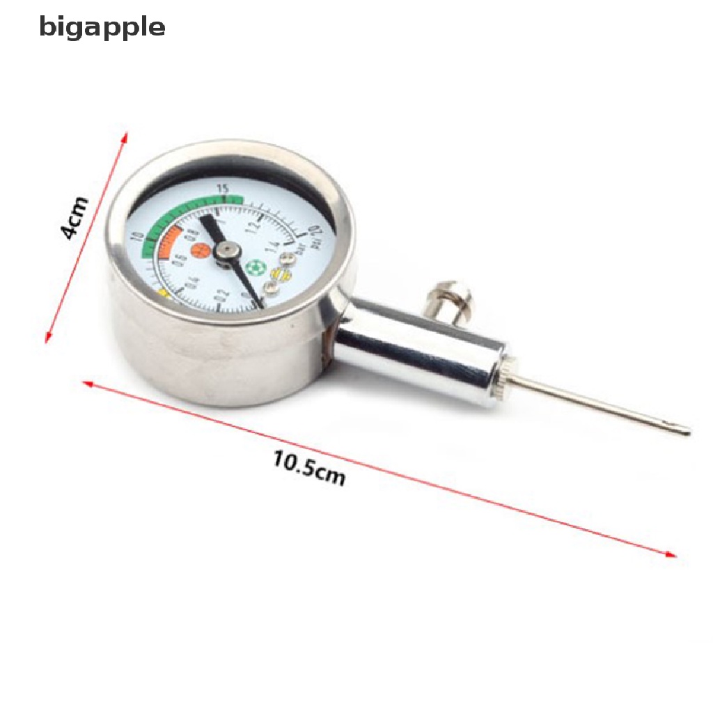 Bigapple Đồng Hồ Đo Áp Suất Không Khí Cho Bóng Rổ Bóng Đá Bóng Chuyền RDG