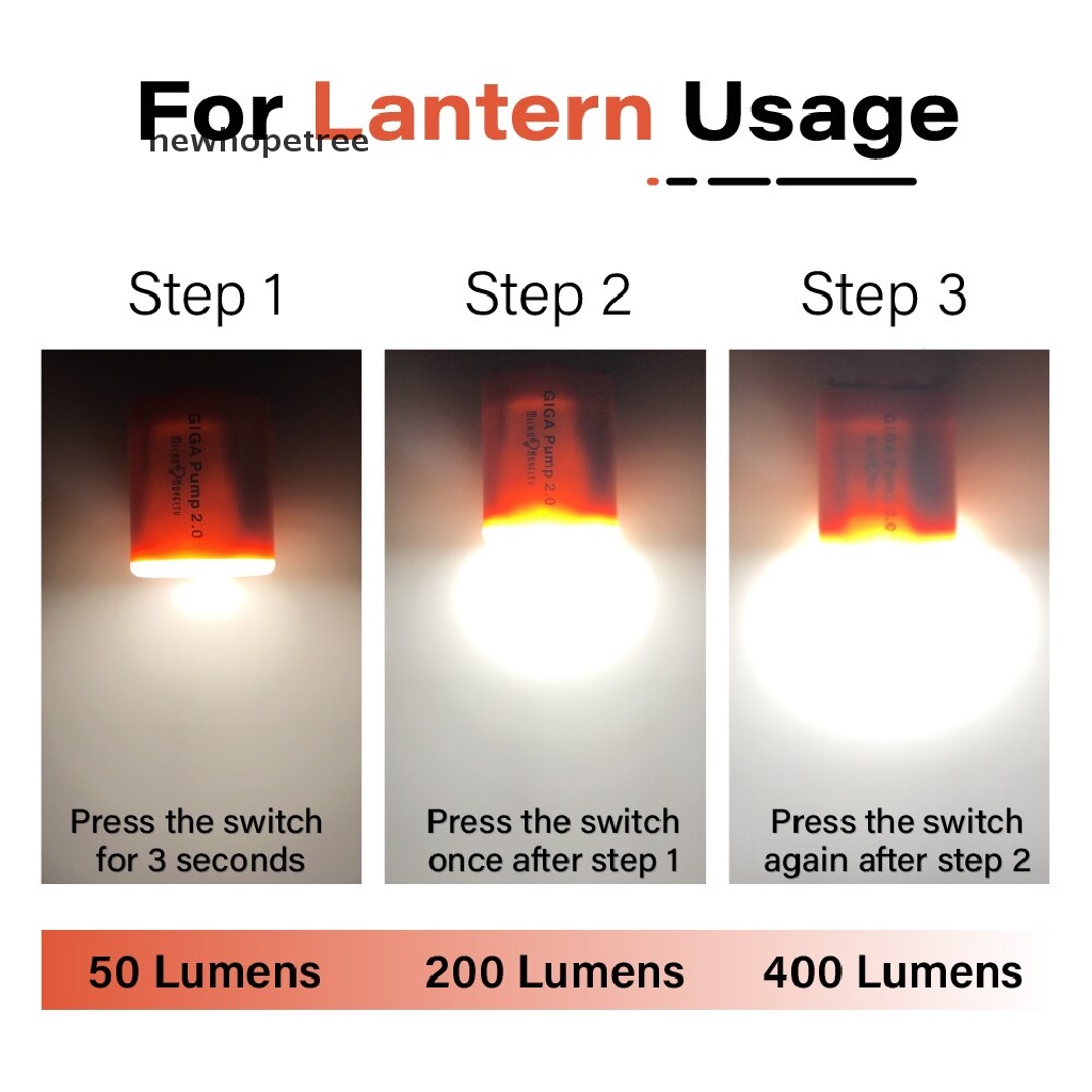 Ống Bơm Khí Mini 2.0 Di Động Tiện Dụng Cho Thảm Cắm Trại Ngoài Trời