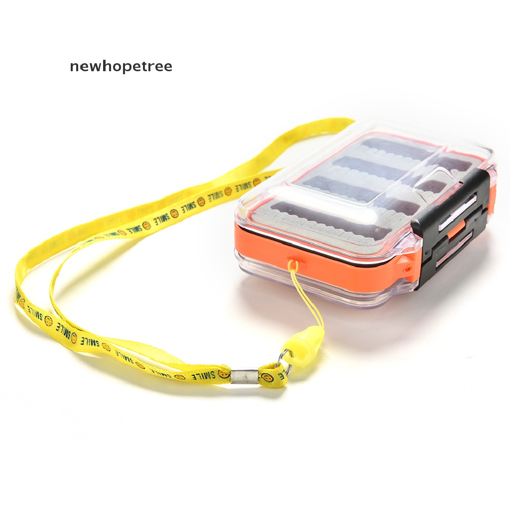 Hộp Đựng Mồi Câu Cá 170 Ruồi Chống Nước Hai Mặt Tiện Dụng