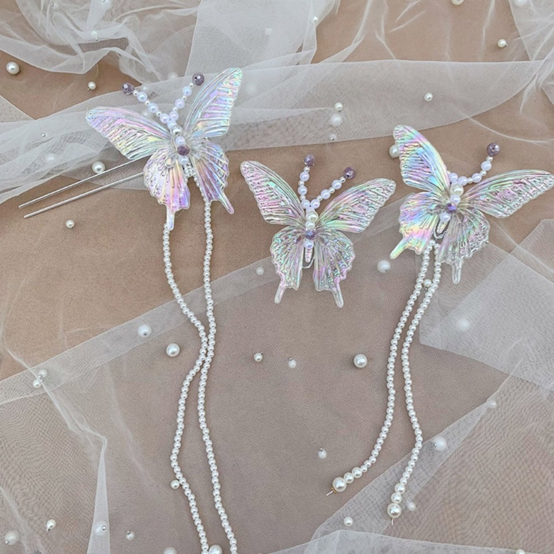 Kẹp Tóc Hình Bướm Phong Cách Trung Hoa Dành Cho Nữ