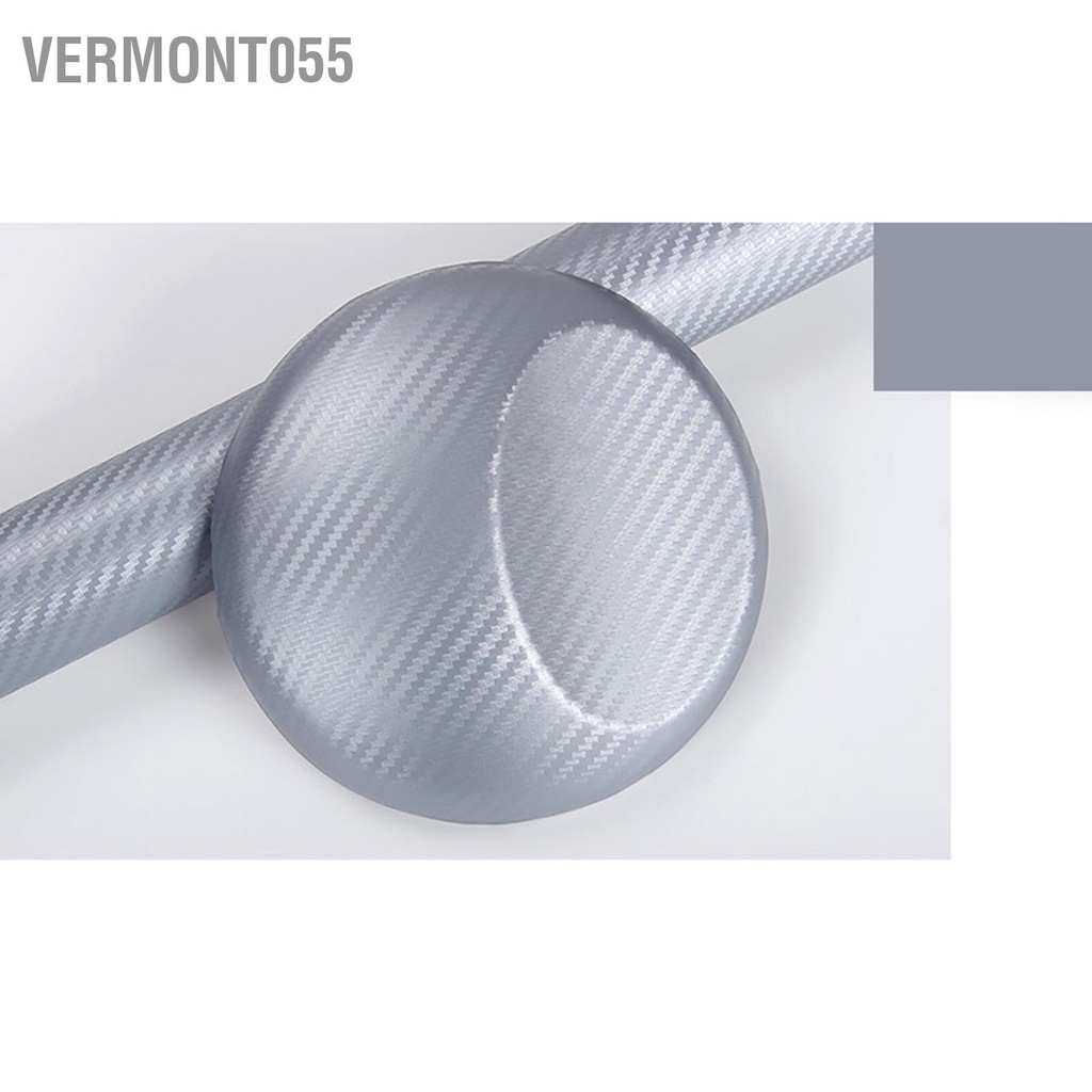 Vermont055 Sợi Carbon Phong Cách Màng Bọc 3D Dày Ngoại Thất Ô Tô Trang Trí Bảo Vệ Cuộn Dán Decal