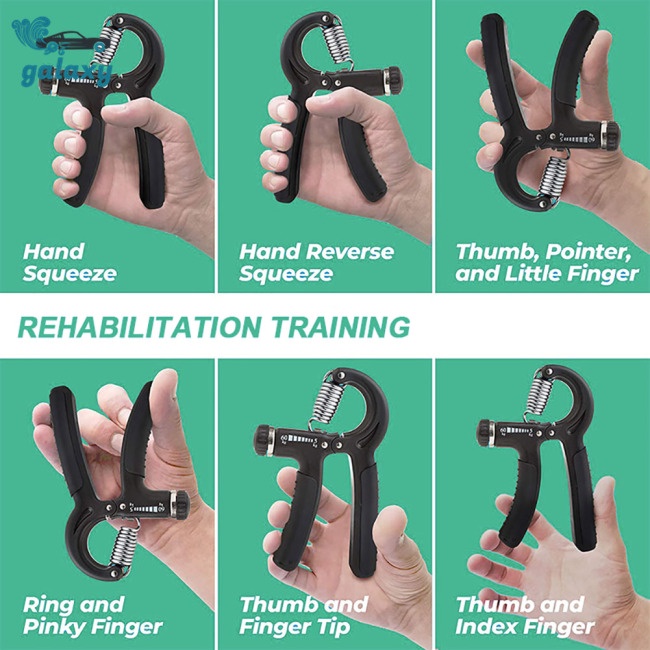 Galaxy Bộ 5 Dụng Cụ Tập Cơ Tay Hình Chữ R Có Thể Điều Chỉnh Chuyên Nghiệp