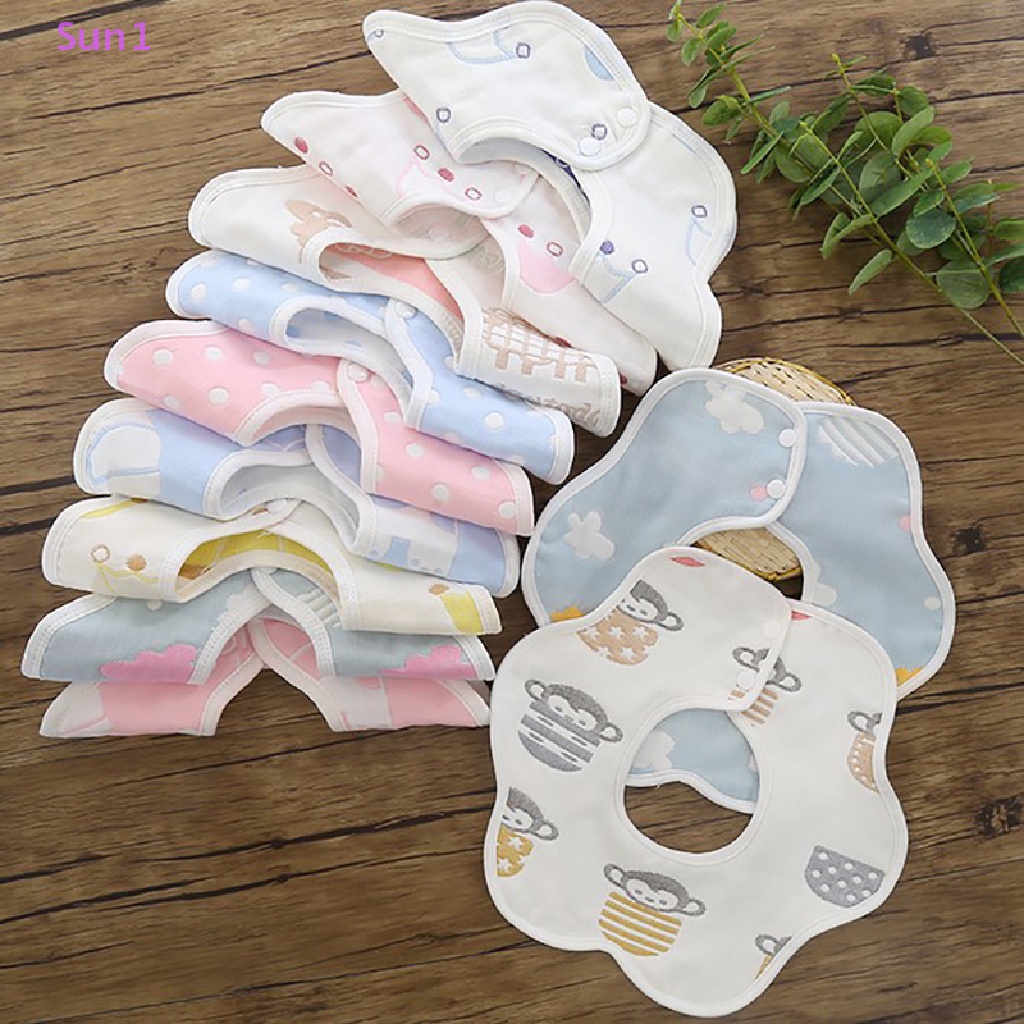 Yếm Ăn Mềm Mại Xoay 360 Độ Dành Cho Bé Sơ Sinh