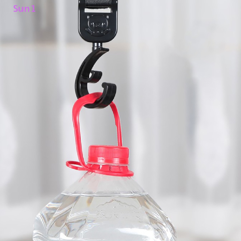 Bộ 2 Móc Treo Đồ Gắn Xe Đẩy Em Bé Có Thể Xoay 360 Độ Sun1 >