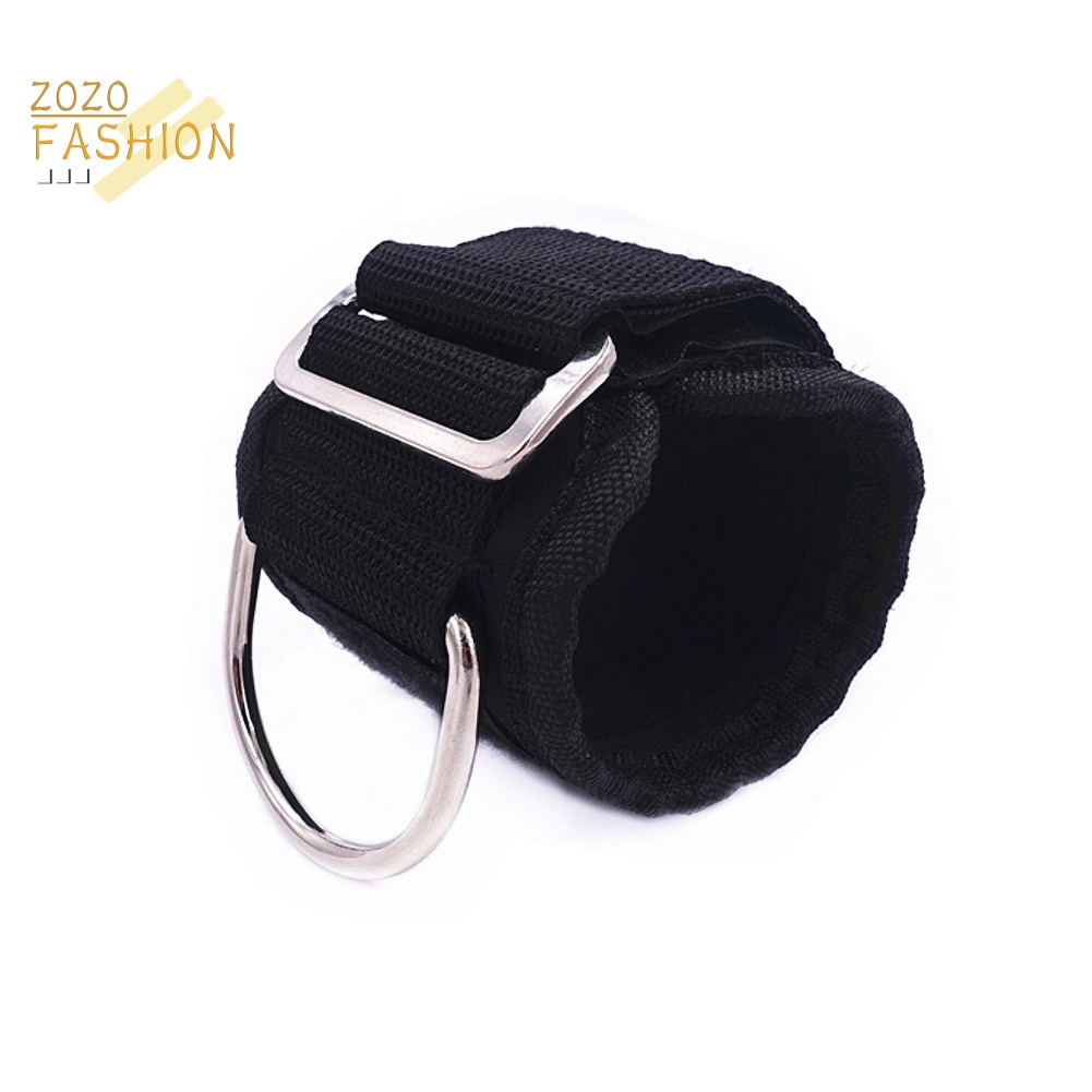 Bộ 2 Dây Đeo Mắt Cá Chân Chữ D Có Thể Điều Chỉnh Hỗ Trợ Luyện Tập Gym Tại Nhà