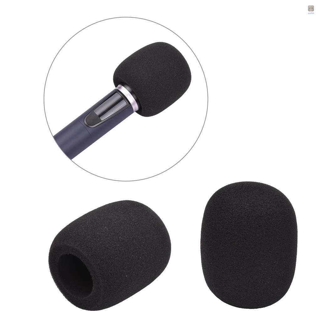 Bộ 5 Vỏ Xốp Chắn Gió Giảm Tiếng Ồn Cho Micro Cầm Tay