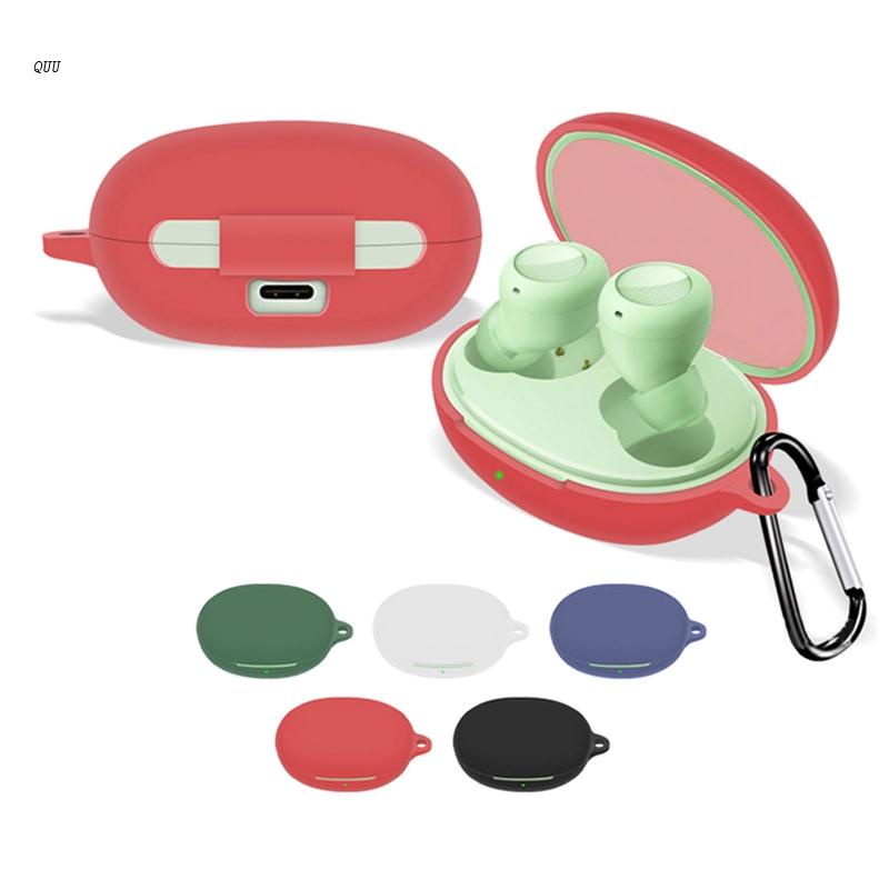 Vỏ Bảo Vệ Hộp Sạc Tai Nghe Buds Q2S Bằng Silicon Dẻo Chống Thất Lạc Tiện Dụng