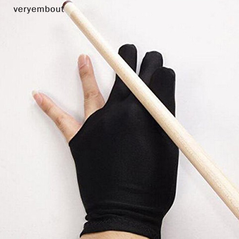 Găng Tay 3 Ngón Hỗ Trợ Chơi Bi Da Chuyên Nghiệp