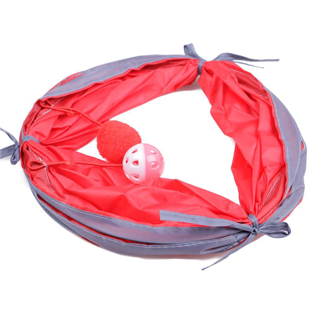 Đồ Chơi Đường Hầm 2 Lỗ Vui Nhộn Cho Thú Cưng