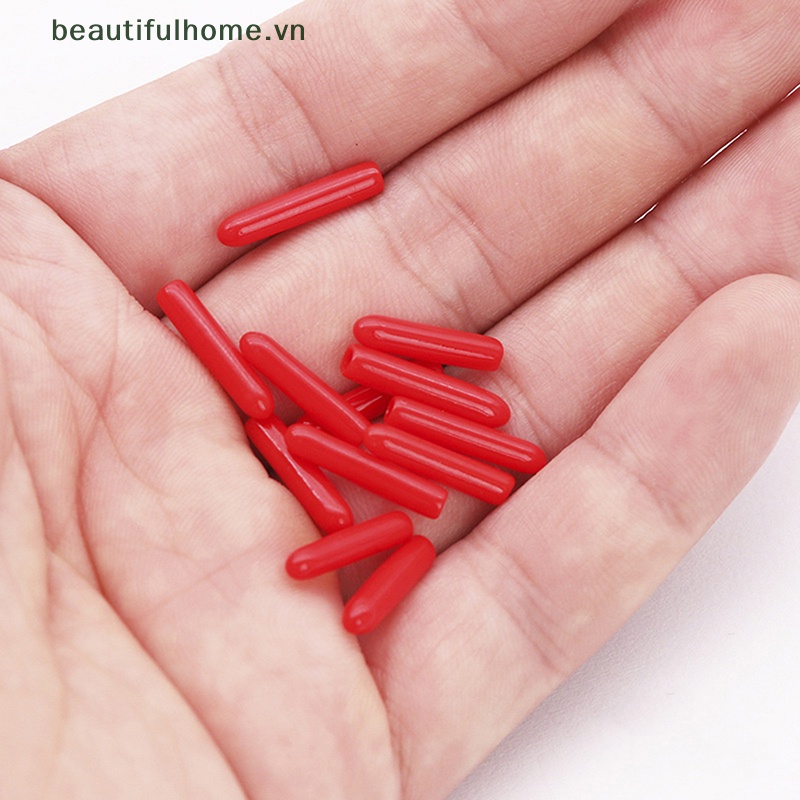 Set 10 Vỏ Bọc Nhíp Gắp Lông Mi Bằng Cao Su