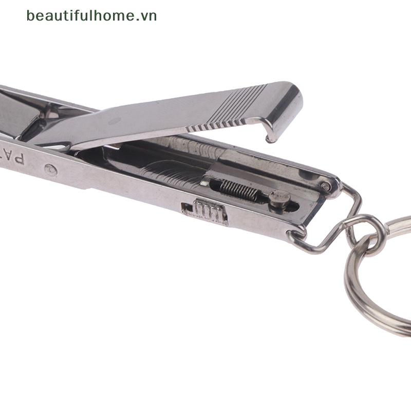 Kềm Cắt Móng Tay Bằng Thép Không Gỉ Siêu Mỏng Có Thể Gập Lại