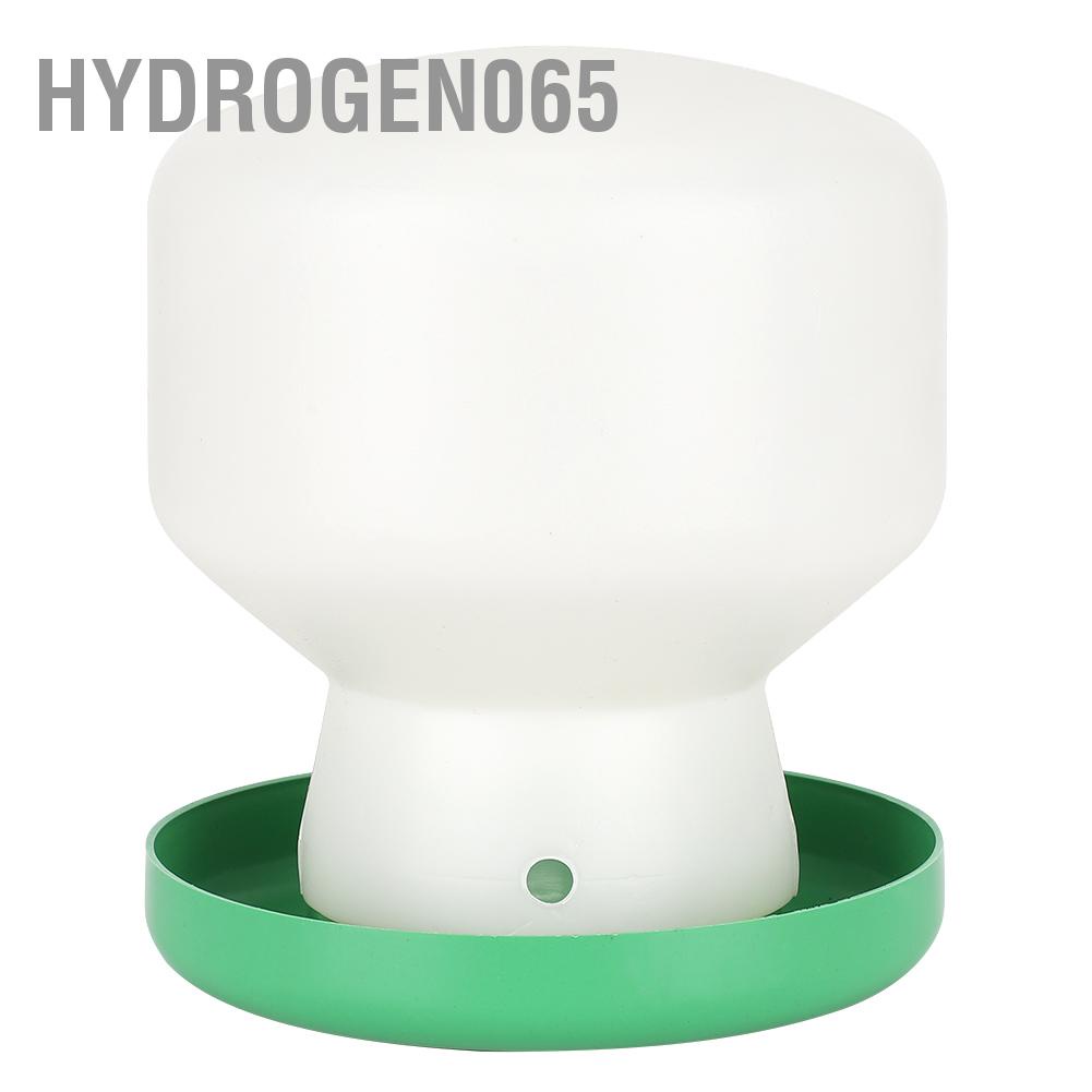 Hydrogen065 Lớn Nhựa Xanh Bao Trắng Nòng Vòi Nước Uống Tự Động Chim Ăn Đựng Cho Bồ Câu Vẹt
