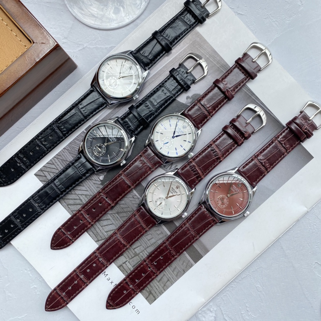 Đồng Hồ Đeo Tay Dây Da 39MM Dành Cho Nam