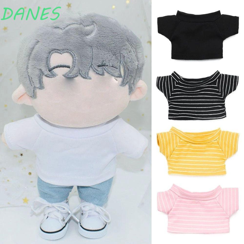 Quần Áo Búp Bê Dài 20Cm Kẻ Sọc Trắng Đen Dễ Thương