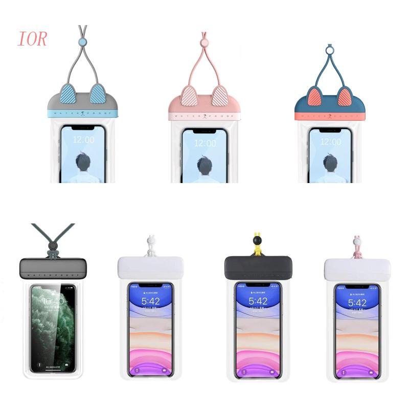 Túi Đựng Điện Thoại Trong Suốt Chống Thấm Nước IPX8 Bền Bỉ Tiện Dụng Khi Đi Bơi