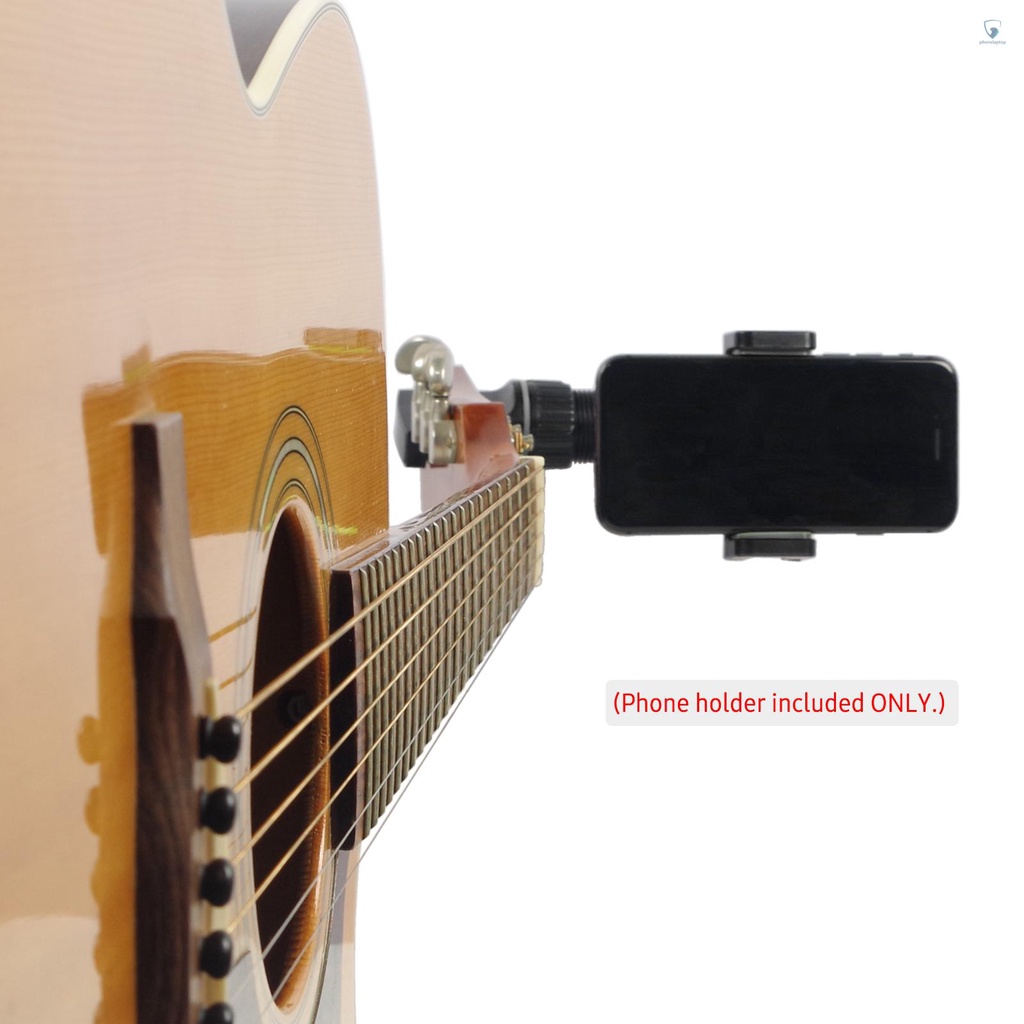 Giá Đỡ Điện Thoại / Mic / Đàn Guitar Đầu Xoay 360 Độ Kèm 10 Miếng Vải Lau Chùi