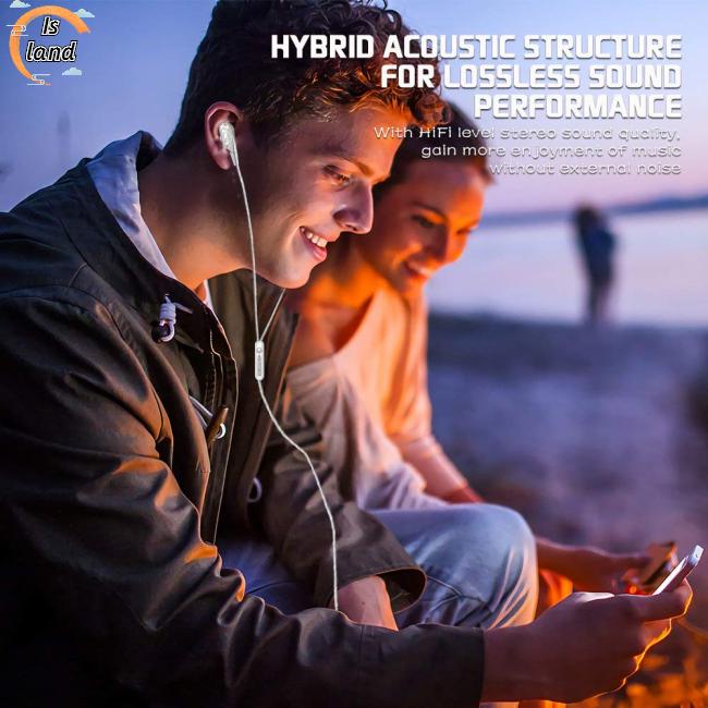 Tai Nghe Nhét Tai Jack 3.5mm Bass Trầm Có Micro Tiện Dụng